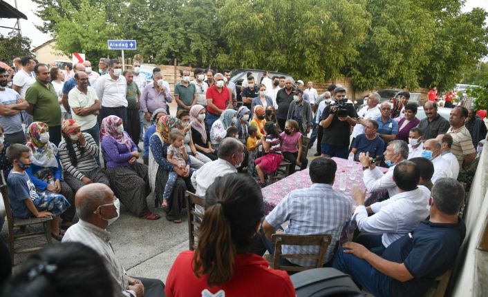 Başkan Karalar, Aladağ’da incelemelerde bulundu