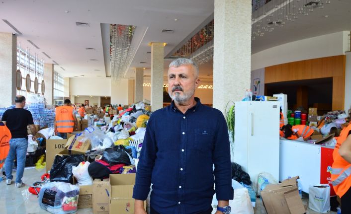 Başkan Sözen: “Yardım malzemeleri doğru bir şekilde ihtiyaç sahiplerine ulaşıyor”