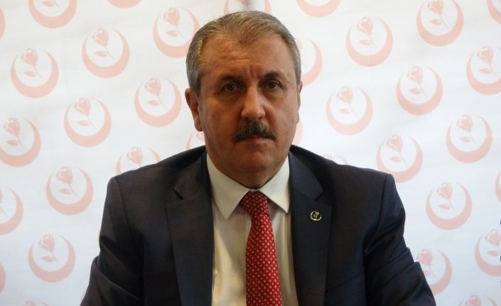 BBP Başkanı Destici: "Selin ortasında siyasi rant elde etmek için söylenen sözleri doğru bulmuyoruz"