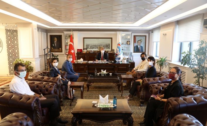 Birleşmiş Milletler Dünya Gıda Örgütü Türkiye Temsilciliğinden Başkan Palancıoğlu’na ziyaret