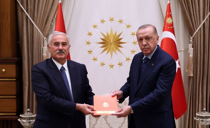 Cumhurbaşkanı Erdoğan, Yargıtay Başkanı Akarca ve Yargıtay Cumhuriyet Başsavcısı Şahin’i kabul etti