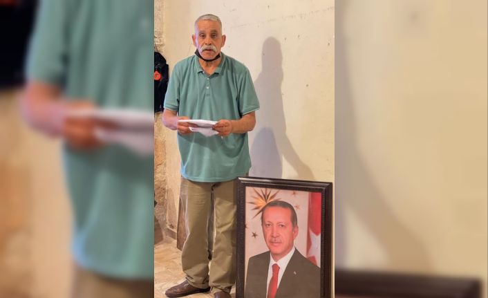 Dükkanına Cumhurbaşkanı Erdoğan’ın fotoğrafını astığı için Filistinliye para cezası kesildi