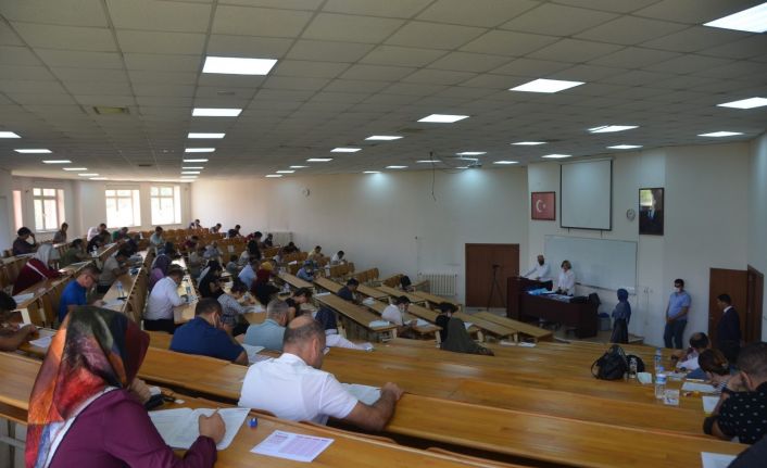 EBYÜ’de “2021 Yılı Görevde Yükselme ve Unvan Değişikliği” sınavı yapıldı