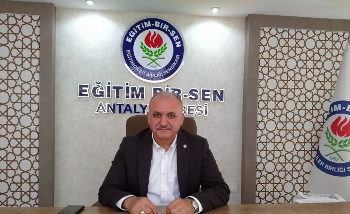 Eğitim Bir-Sen Antalya Şube Başkanı Miran: "Müzakere edilebilir bir teklif bekliyoruz"
