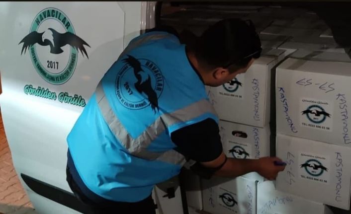 Eskişehir’den Kastamonu’ya yardım eli