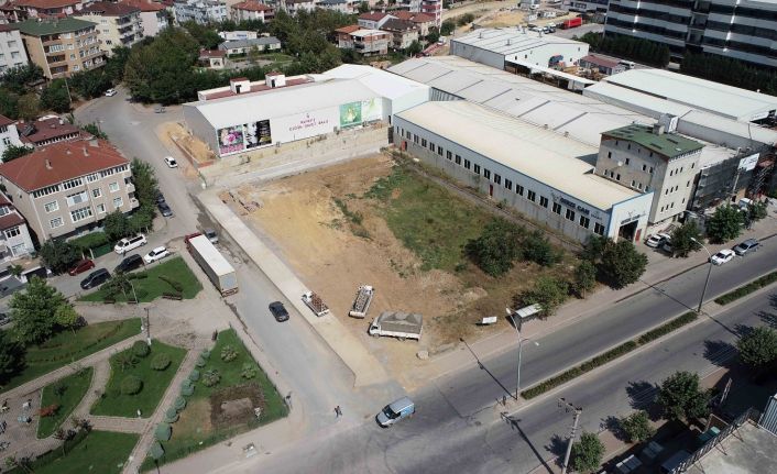 Gebze İnönü Mahallesinde dere ıslahı yapılıyor