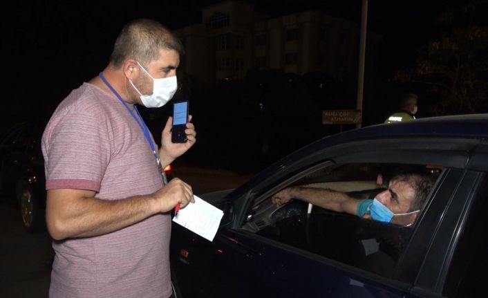 Gece yarısı ’HES kodu’ denetimi: Covid-19 testi pozitif çıktı, 4 bin 50 lira ceza yedi