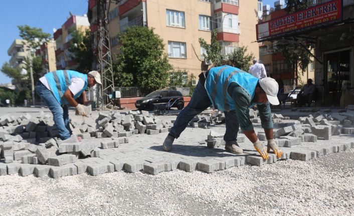 Haliliye’de üst yapı çalışması