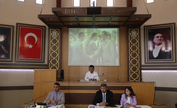 İnegöl Belediye Meclisi toplandı
