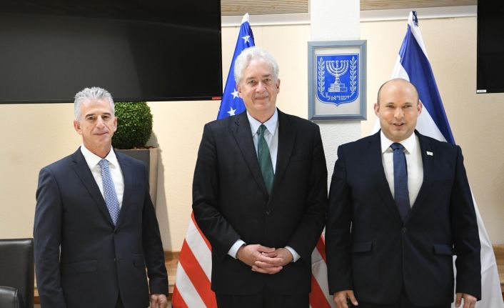 İsrail Başbakanı Bennett, CIA Başkanı William Burns’le İran dosyasını görüştü