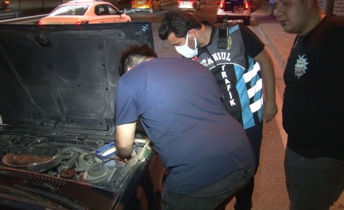 İstanbul’da abartı egzoz ve modifiye denetimi yapıldı