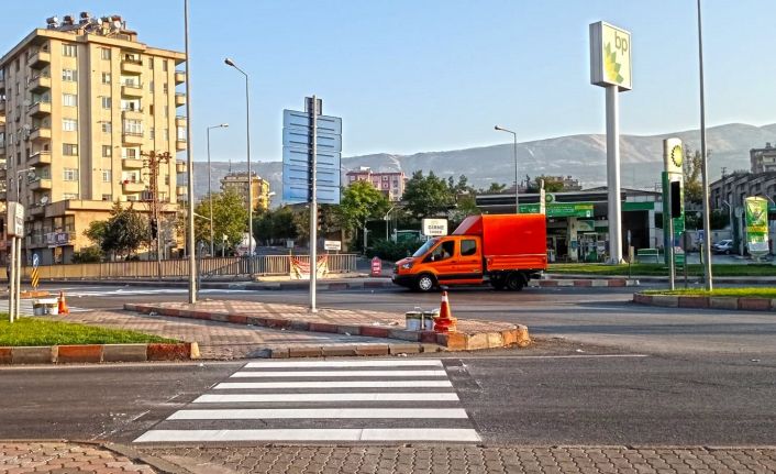Kahramanmaraş’ta  arterlerde trafik güvenliği artırılıyor
