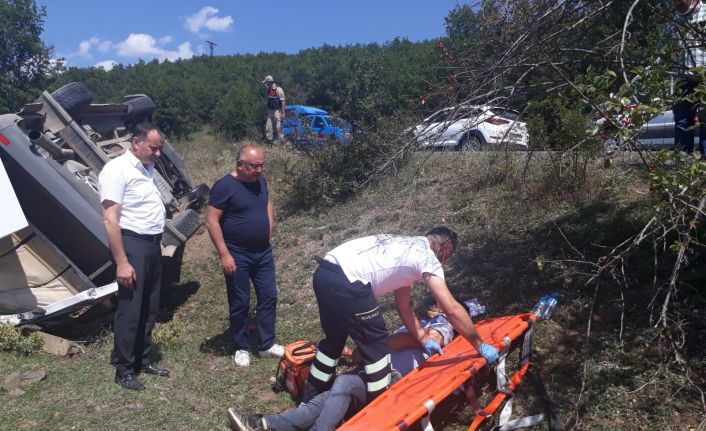 Kaymakam makam aracından indi yardıma koştu