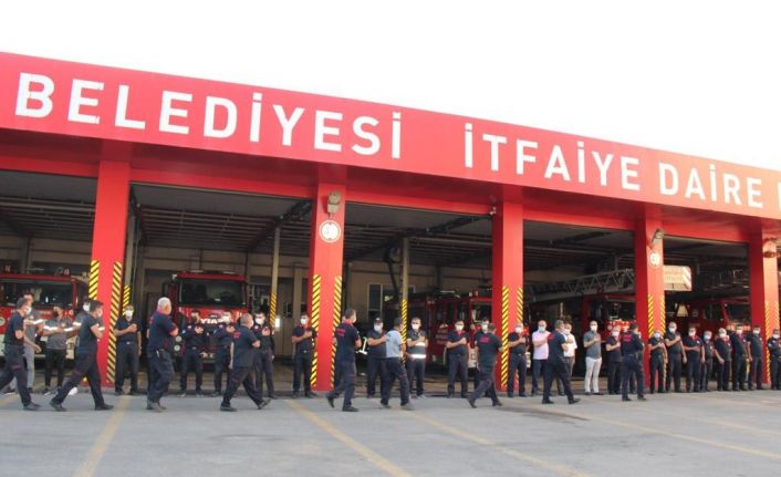Kayseri İtfaiyesi’nden bu kez Marmaris’e 5 araç 15 personel ile destek