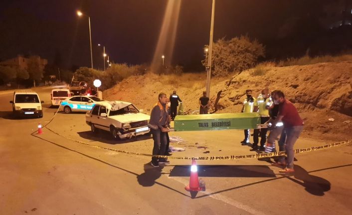 Kayseri’de öğretmen feci kazada hayatını kaybetti