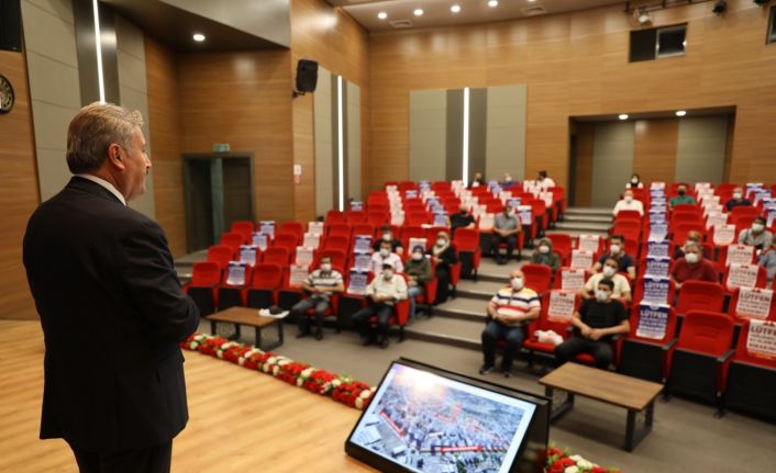 Kazım Karabekir’de 20 daire daha kura ile hak sahibine teslim edildi