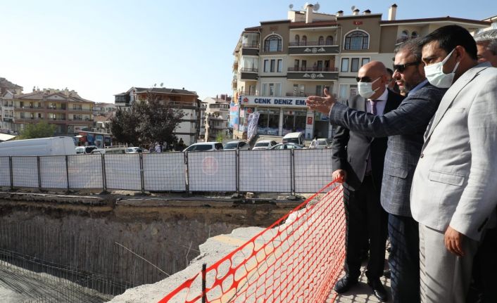 Keçiören’deki Sancaktepe Kapalı Pazar Alanı ve Kültür Merkezi’nin temeli atıldı