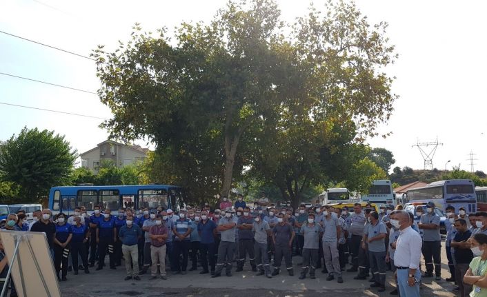 Kemer Belediyesinden personele yangın eğitimi