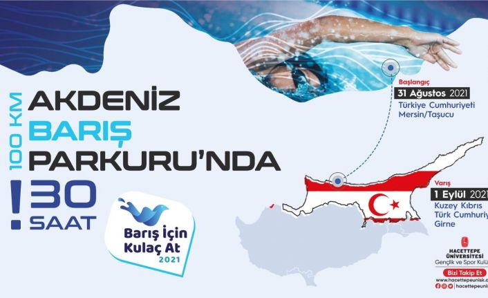 Kulaçlar, Akdeniz’in sularında barış için atılacak