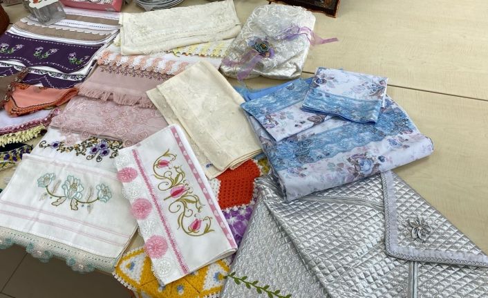 Manavgat yangınında Gamze’nin küle dönen çeyiz eşyaları, Pursaklar Belediyesi’nde hazırlanıyor