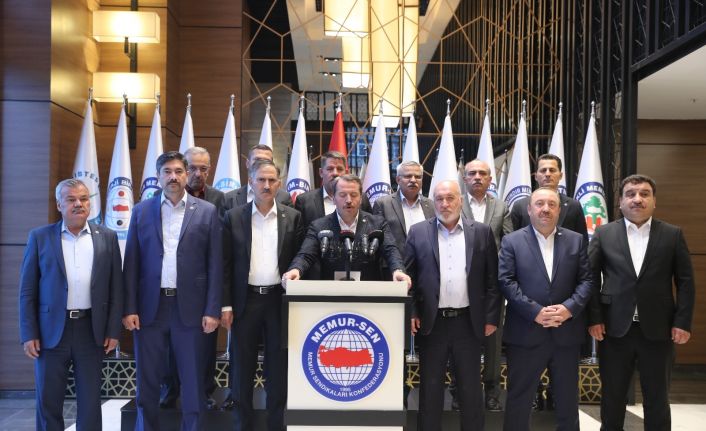 Memur Sen Genel Başkanı Yalçın: “Bize sunulan teklif, toplu pazarlığın başlamasını sağlayacak nitelikte değil”