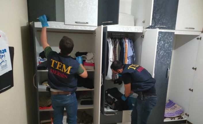 Mersin’de terör örgütü propagandası yapan 4 şüpheli yakalandı