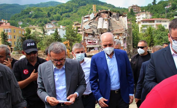 Numan Kurtulmuş: “Bu büyük bir felaket bunu küçük kıyamet diye tanımlayabiliriz”