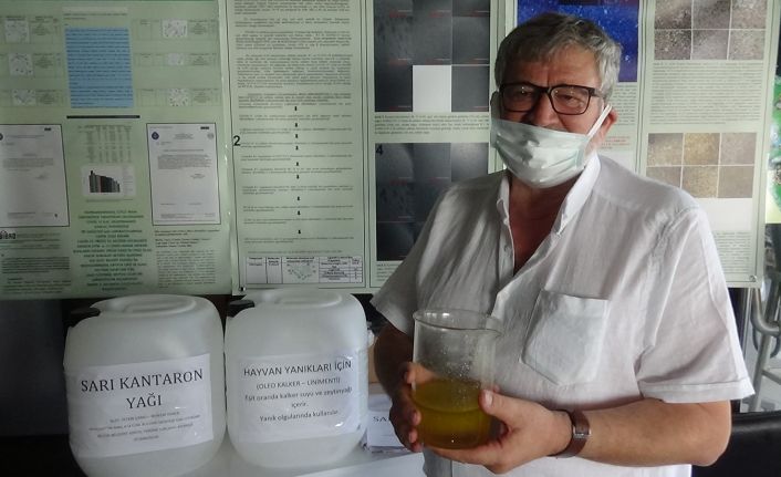 Orman yangınlarında yanarak yaralanan hayvanlara AR-GE şirketinden yardım eli