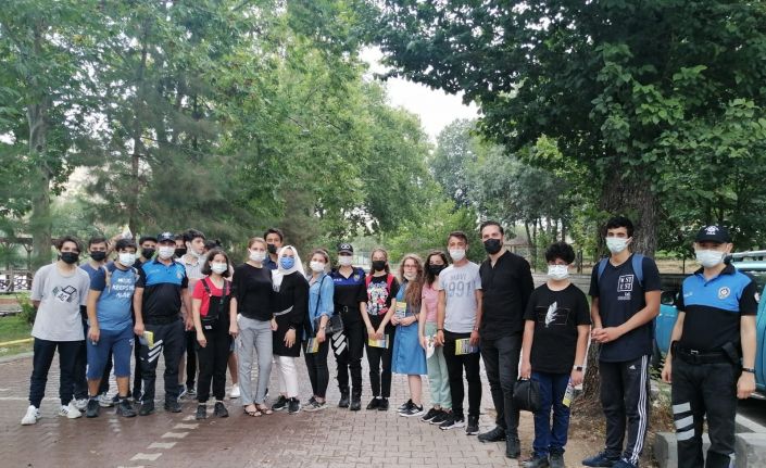 Polisten piknikçilere uyarı