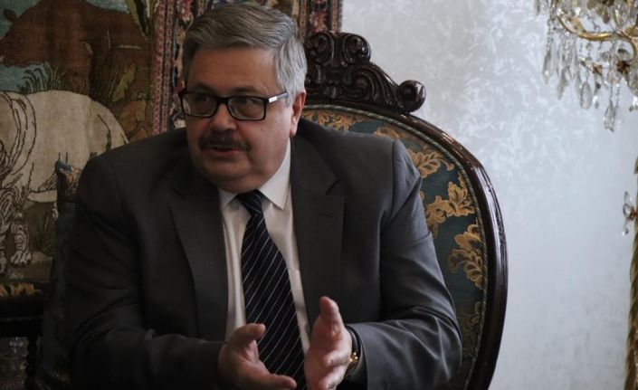 Rus Büyükelçi Erkhov: "Pilotlarımız elinden geleni yaparak, Türk itfaiye ekiplerinin yanında mücadele etti"