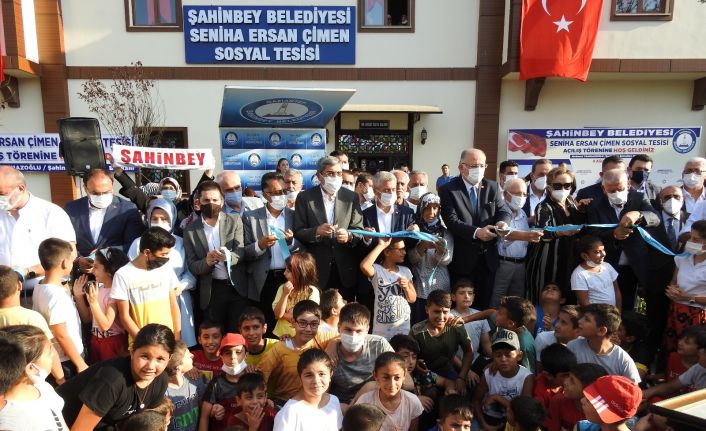 Şahinbey’de bir sosyal tesis daha hizmete açıldı