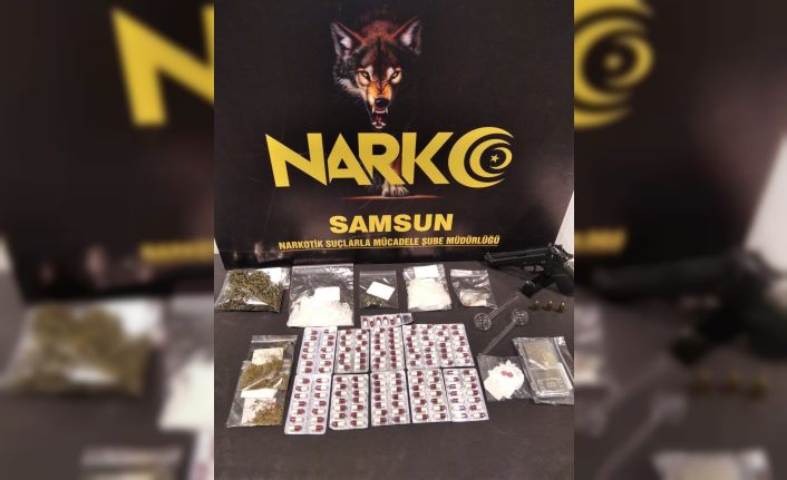 Samsun’da uyuşturucu operasyonu: 4 gözaltı