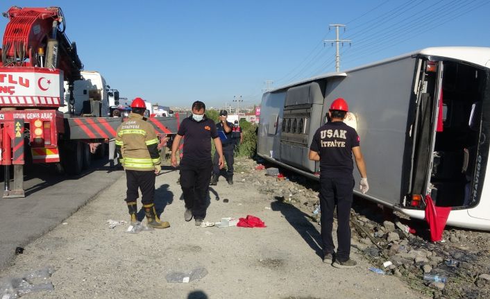 Şarampole devrilen otobüsle ilgili korkunç iddia; "Şoför uyuyordu"