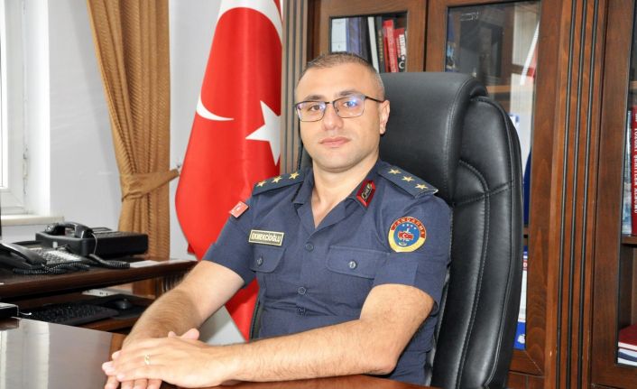 Sorgun İlçe Jandarma Komutanı Yüzbaşı Alper Ekmekcioğlu görevine başladı