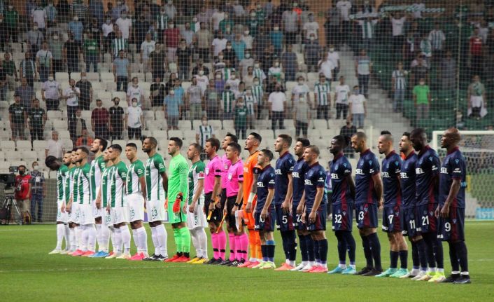 Süper Lig: GZT Giresunspor: 0 - Trabzonspor: 1 (Maç devam ediyor)
