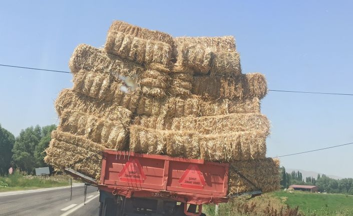 Traktörü görenler şaşırdı kaldı