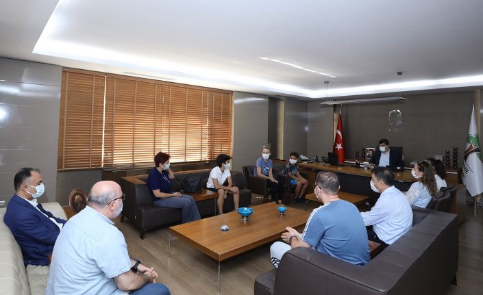 Türkiye şampiyonası öncesi Fadıloğlu’nu ziyaret ettiler