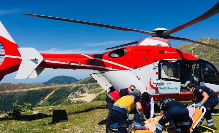 Türkiye’nin en zor coğrafyasında uçuş yaparak hastaların imdadını yetişiyorlar