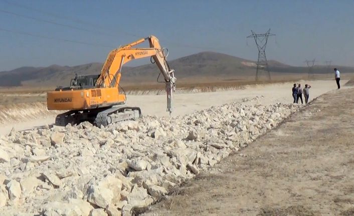 Zafer OSB’nin inşaat alanı havadan görüntülendi