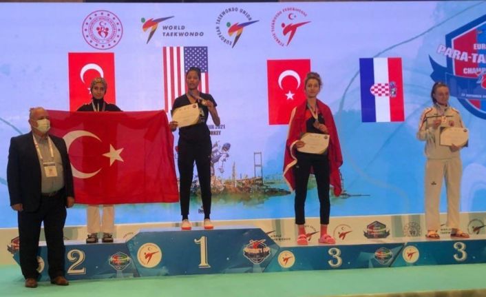 6. President Cup Europa Şampiyonası’nda 57 kiloda Gülse Polat 2. oldu