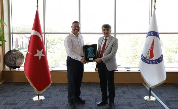 Afrika-Asya Üniversiteler Birliği Genel Müdürü Elsayed’ten Rektör Uysal’a ziyaret