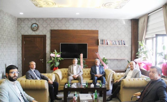 AK Parti Ağrı İl Başkanlığından Mili Eğitim Müdürü Kökrek’e “Hayırlı olsun” ziyareti