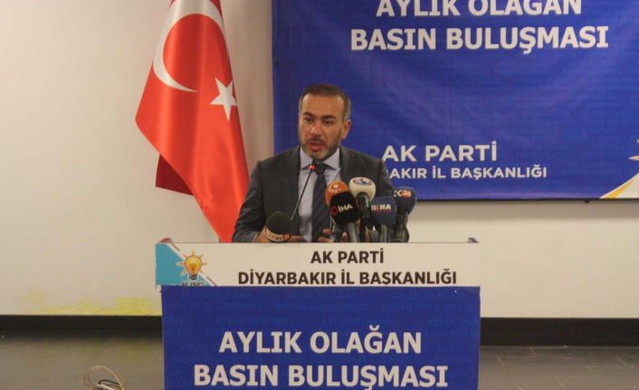 AK Parti Diyarbakır İl Başkanı Aydın’dan tüm muhalefet partilerine çağrı: "Kürtleri sorun olarak görmekten vazgeçin artık"