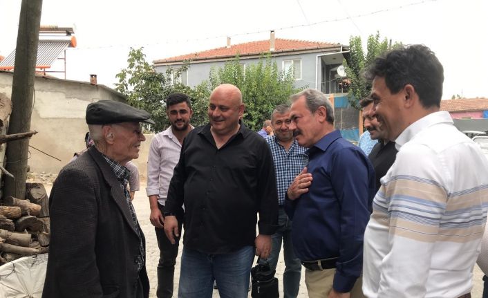 AK Partili Şahin Tin, Buldanlılarla buluştu