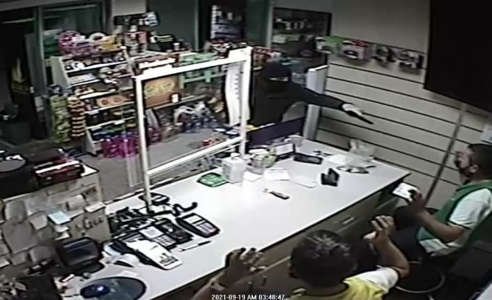 Akaryakıt istasyonundaki silahlı soyguna 1 gözaltı