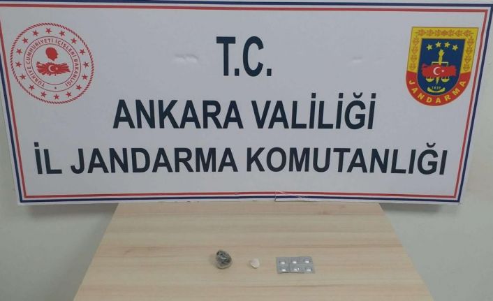 Ankara’da jandarmadan uyuşturucu operasyonu