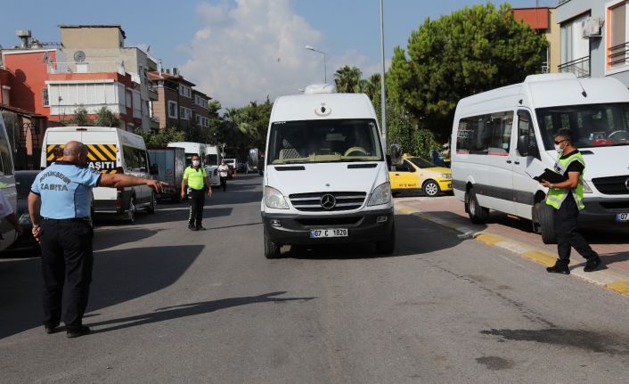 Antalya’da 19 ilçede 2 bin servis aracı denetlenecek