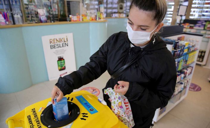 Atık ilaç toplama projesi sürüyor