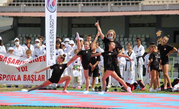 Aydın’da spor haftası coşkuyla başladı