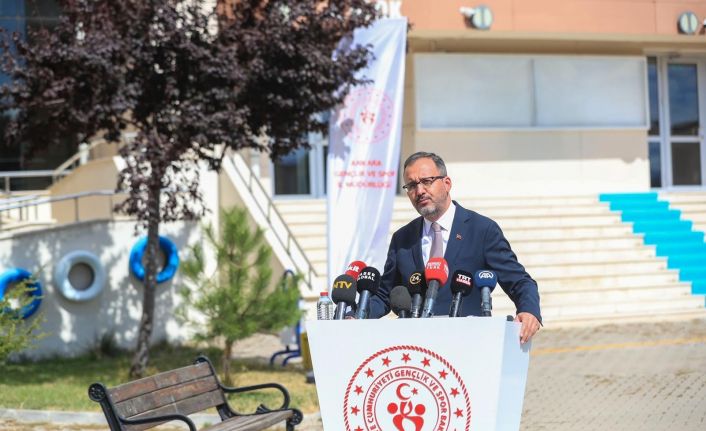 Bakan Kasapoğlu: “Türkiye, dünyanın en kapsamlı ve kapasitesi yüksek yurtlarına sahip”